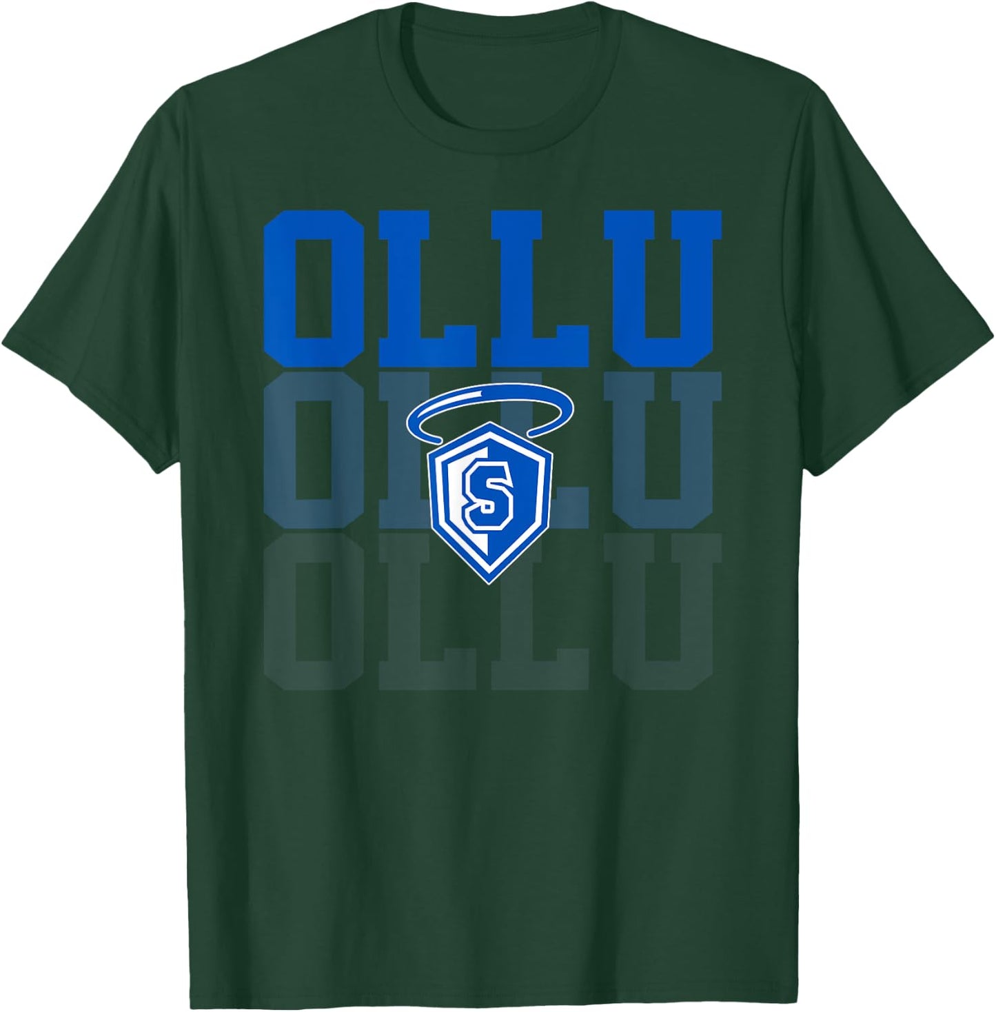 Our Lady of the Lake University Retro Vintage Sports T-Shirt - T-Shirt | Forest