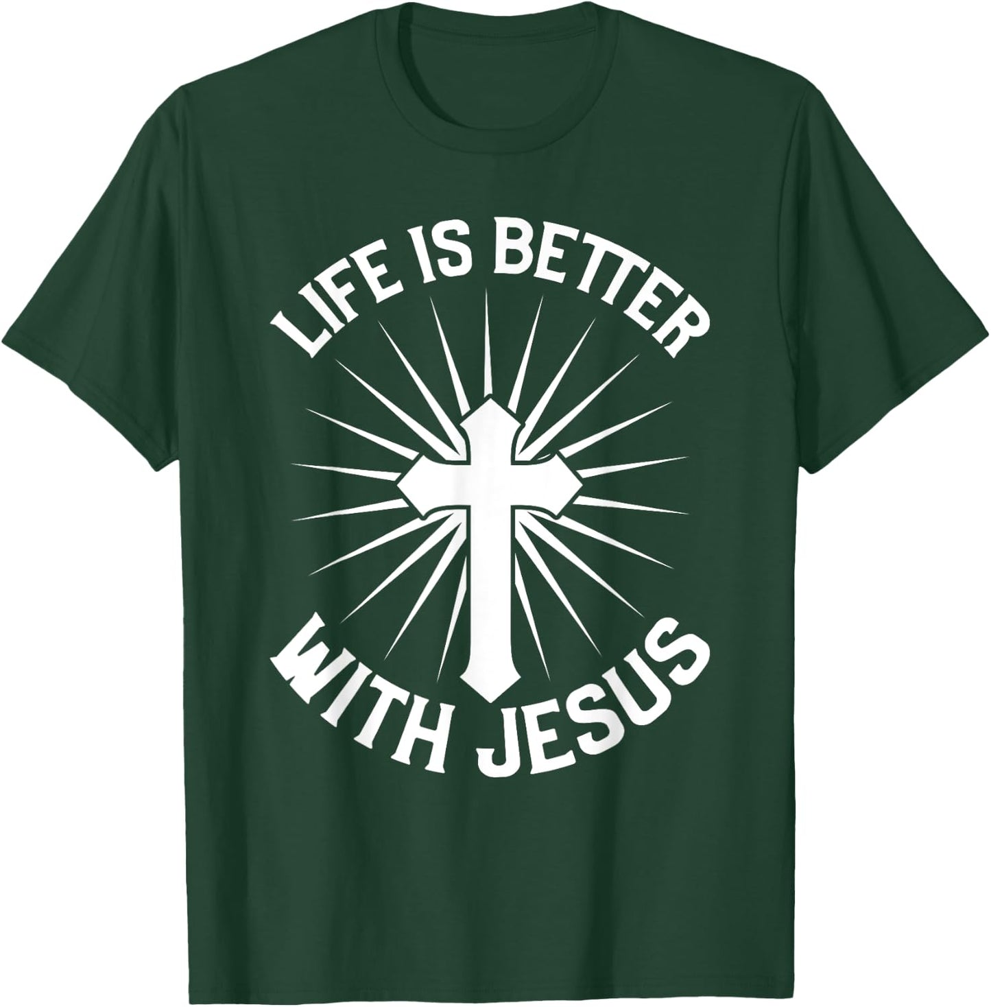 Jesus saved my Life T-Shirt - T-Shirt | Forest