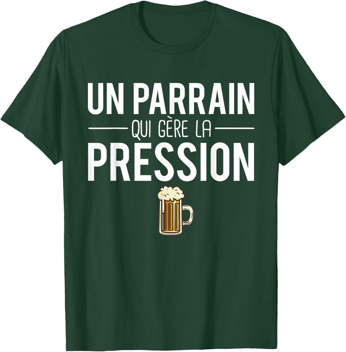 A Godfather Who Manages Pressure Joke Godfather Humor T-Shirt - T-Shirt | Forest