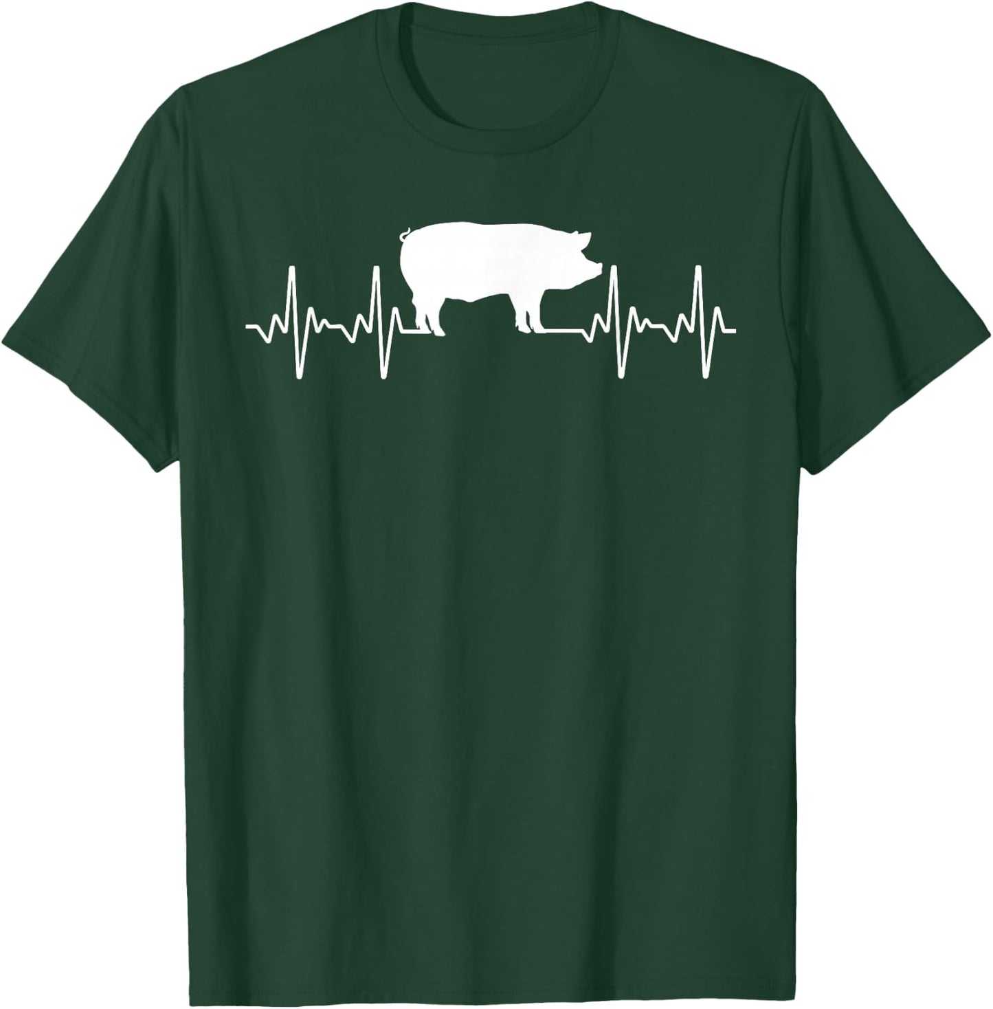 Cute Pig Design Women Kids Pig Farming Pig Lovers T-Shirt - T-Shirt | Forest