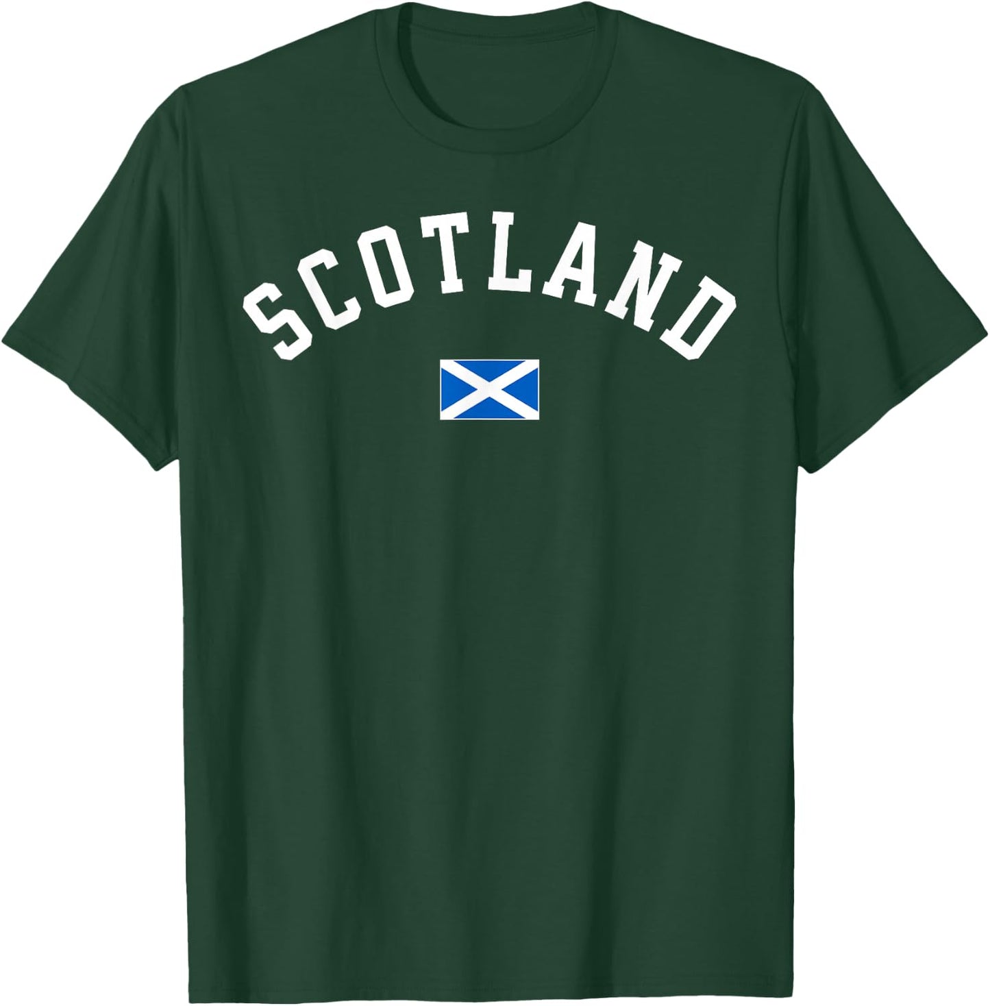 Scotland | Women Men Kids Scottish Flag T-Shirt - T-Shirt | Forest