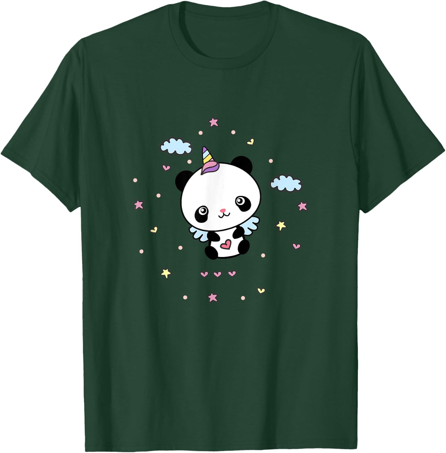 Pandicorn Unicorn Panda Pandacorn Unipanda T-Shirt - T-Shirt | Forest