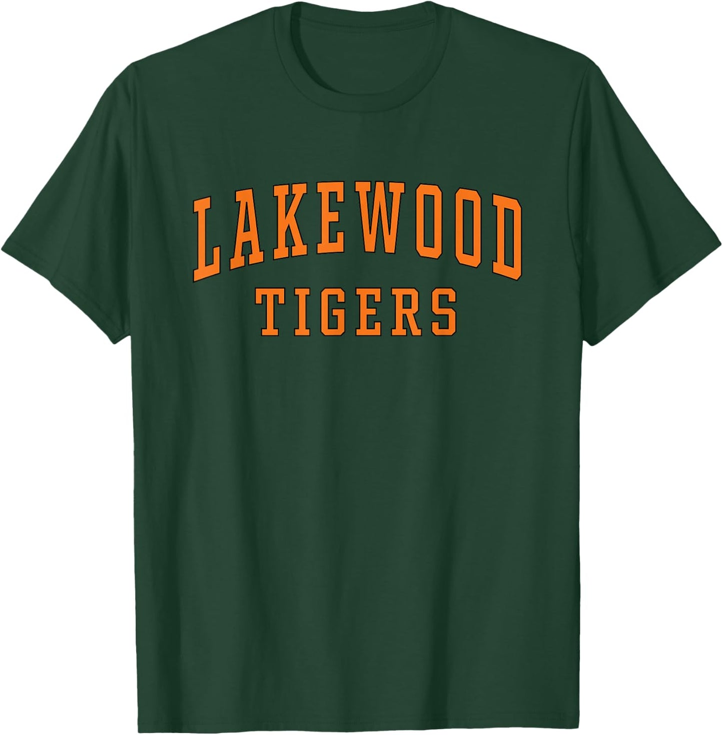 Lakewood High School Tigers C1 T-Shirt - T-Shirt | Forest