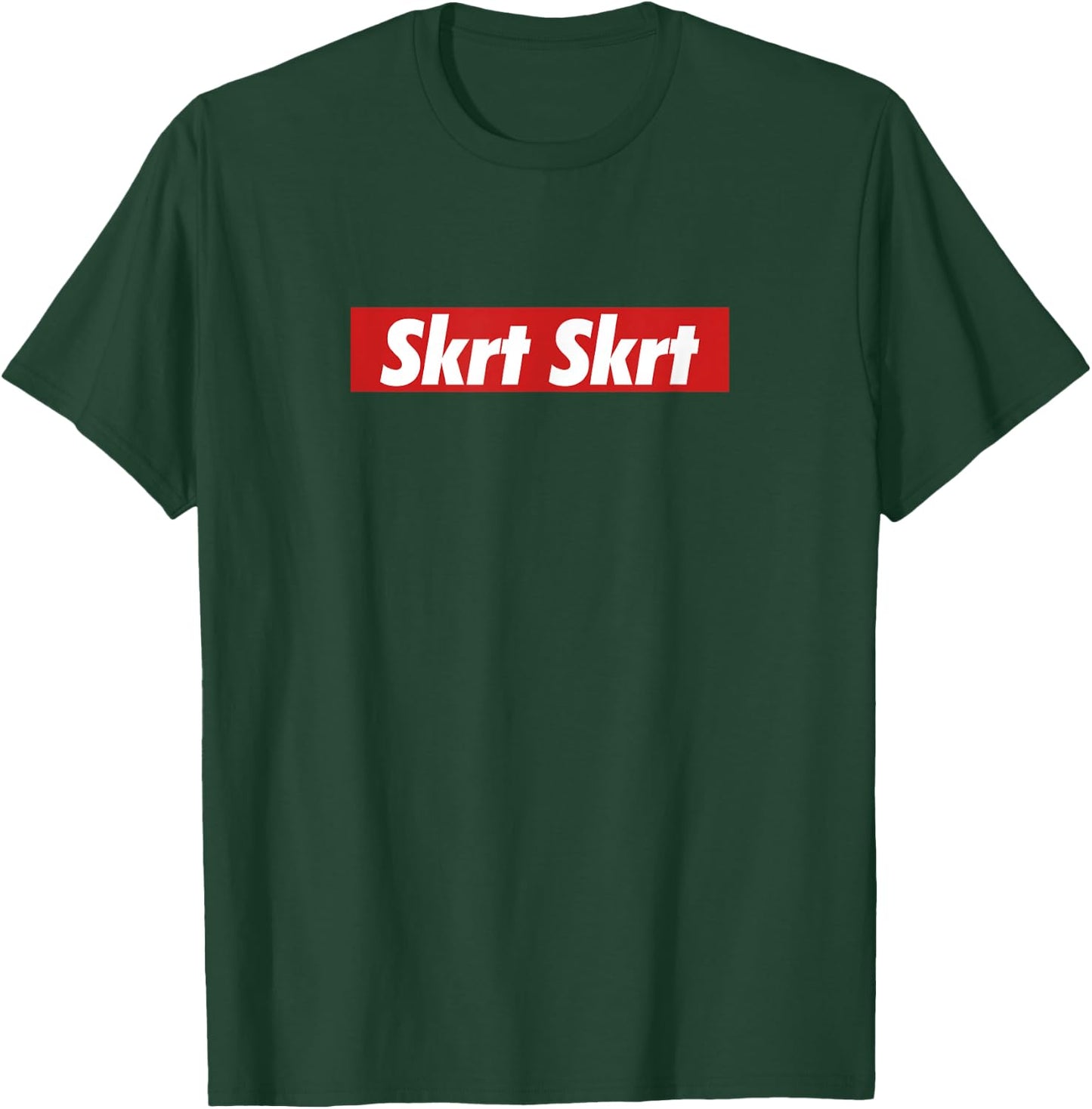Aesthetic Box Skrt Skrt T-Shirt - T-Shirt | Forest