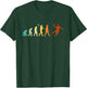 Handball Trikot Kinder Herren Junge Retro Handball Evolution T-Shirt - T-Shirt | Forest