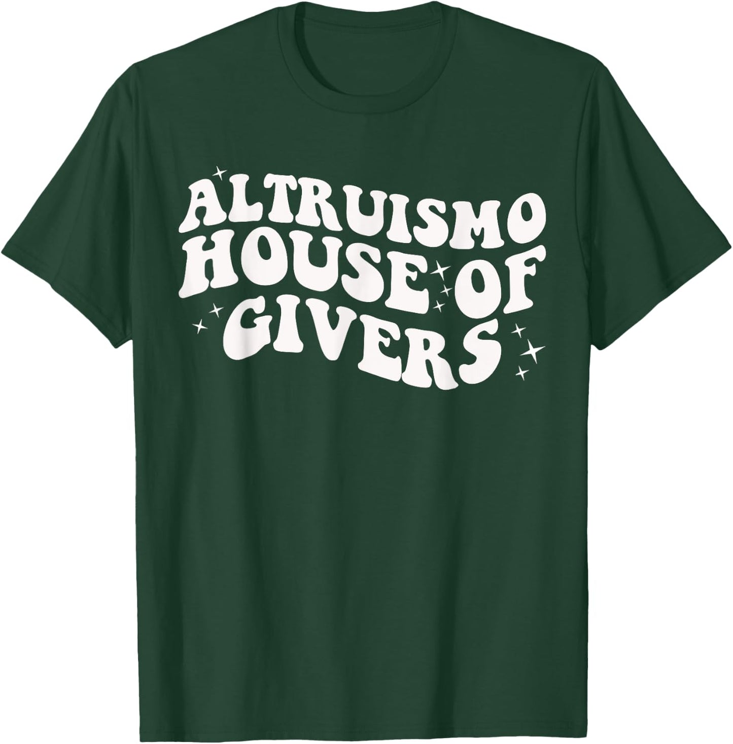 Groovy Altruismo House Of Givers RCA School Spirit T-Shirt - T-Shirt | Forest