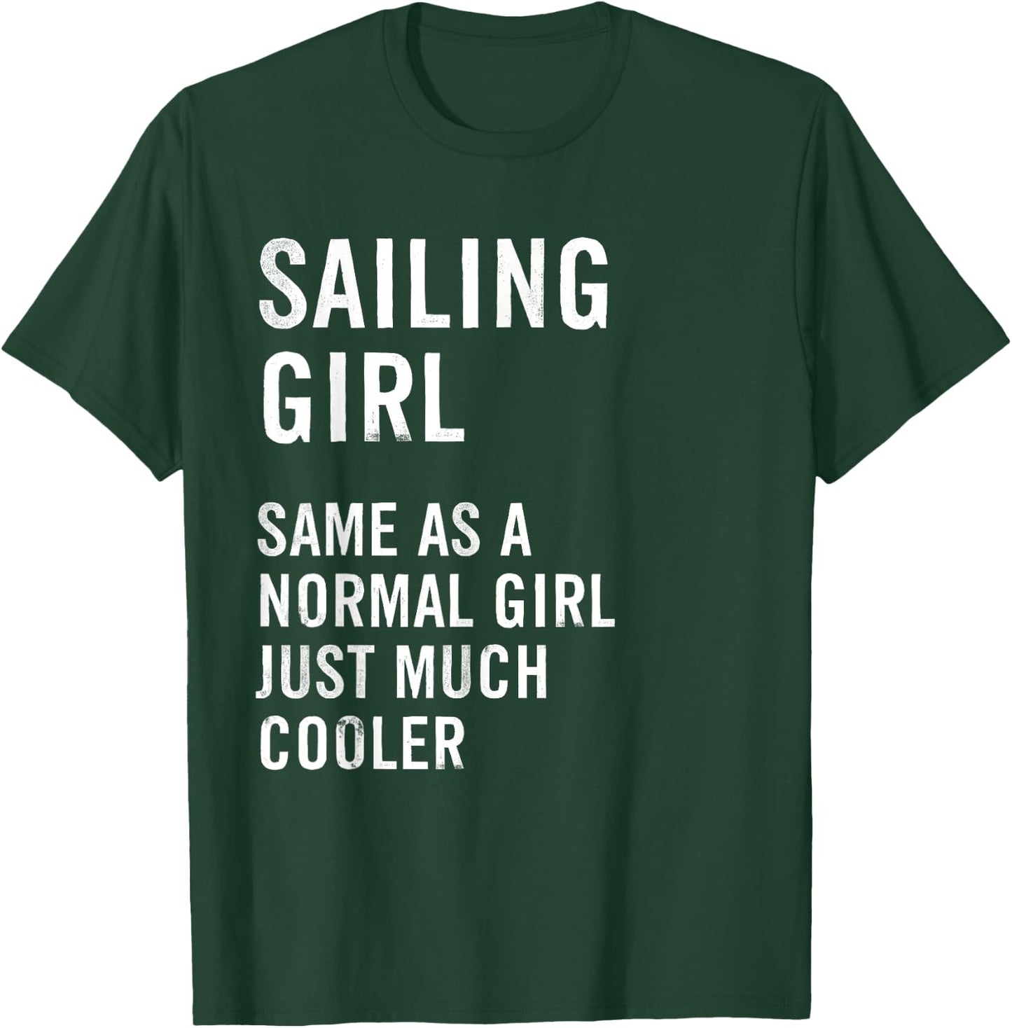 Sailing Girl Definition Funny T-Shirt - T-Shirt | Forest