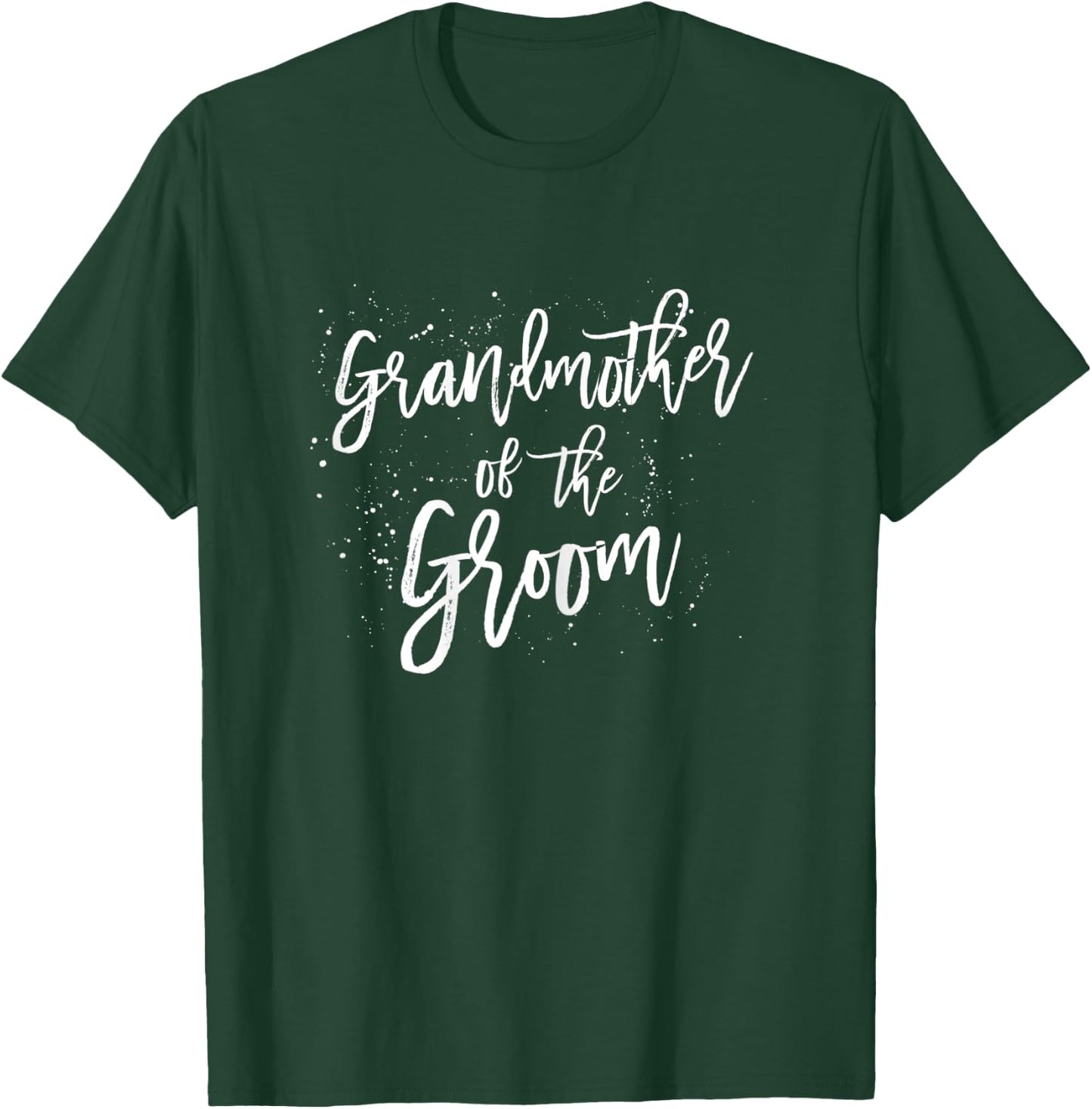Grandmother of the Groom Shirt Simple Cute Bridal Shower T-Shirt - T-Shirt | Forest