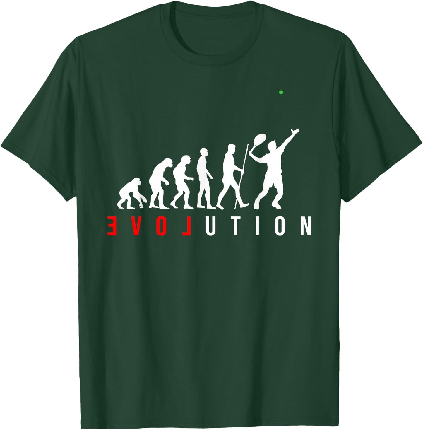 Tennis Evolution T-Shirt - T-Shirt | Forest