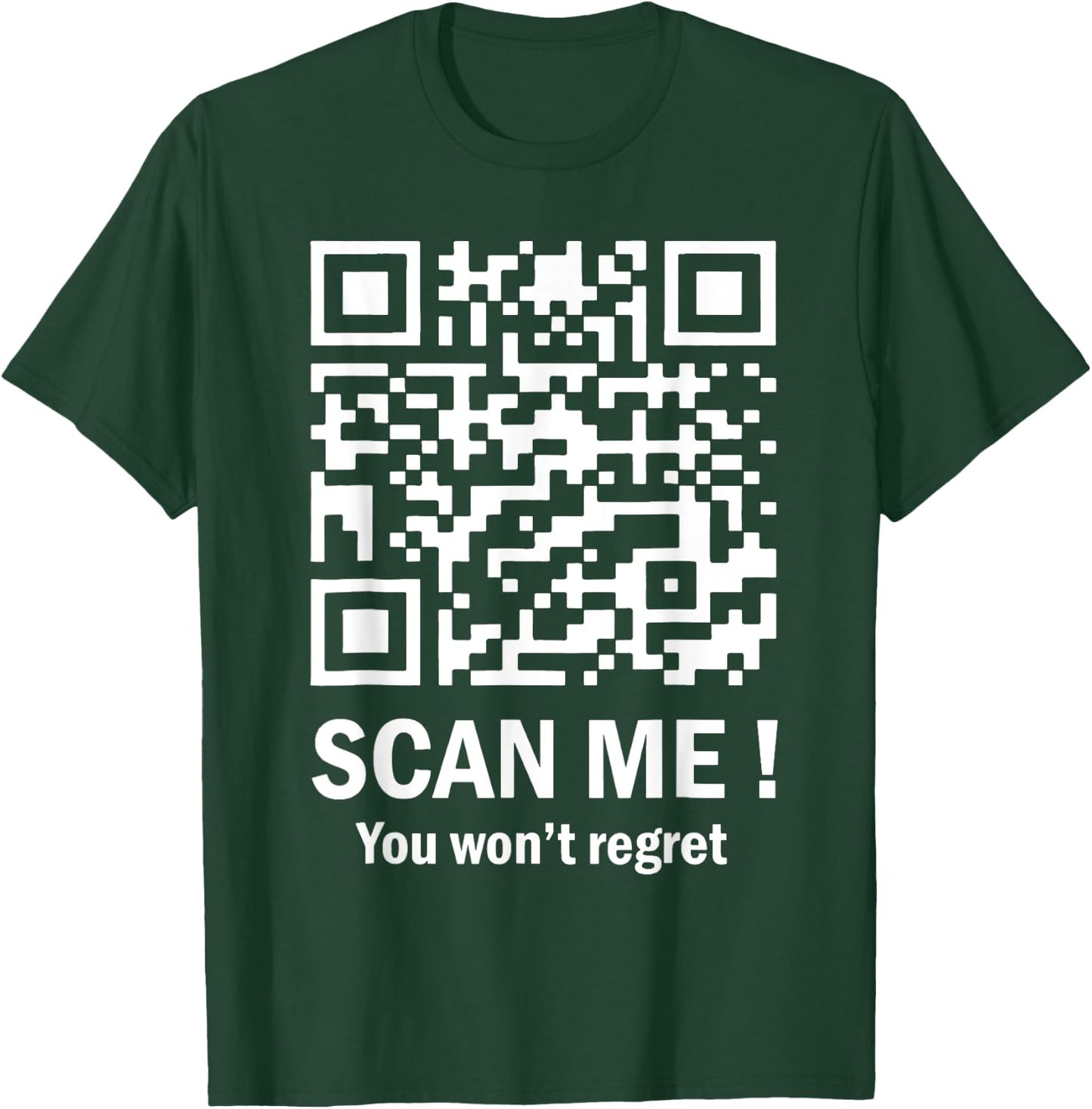 Trump Dance Troll QR Funny President Trump Dance Code Back T-Shirt - T-Shirt | Forest