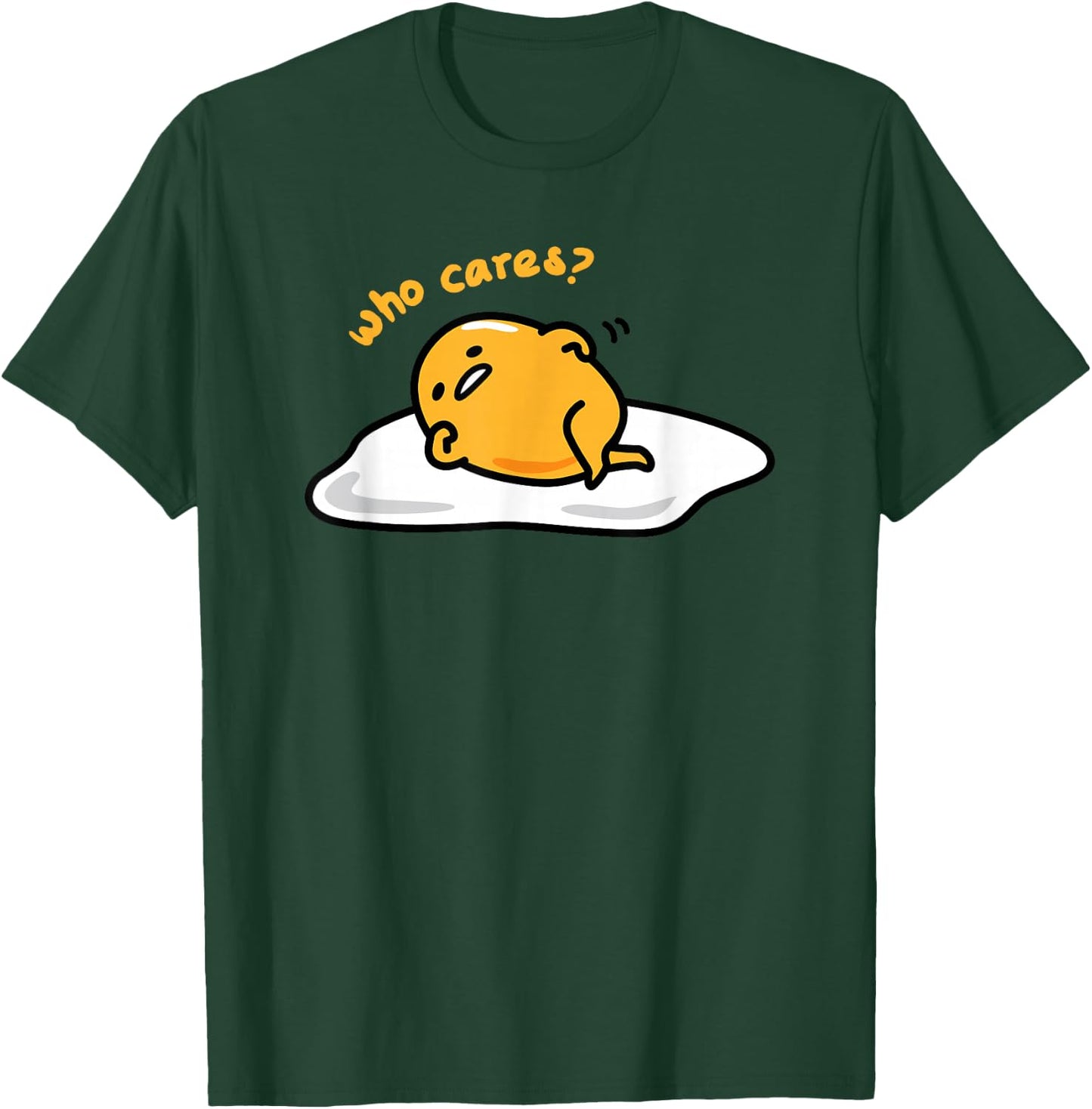Gudetama "Who Cares" Shirt T-Shirt - T-Shirt | Forest