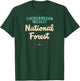 Chequamegon Nicolet National Forest Wisconsin USFS Script T-Shirt - T-Shirt | Forest