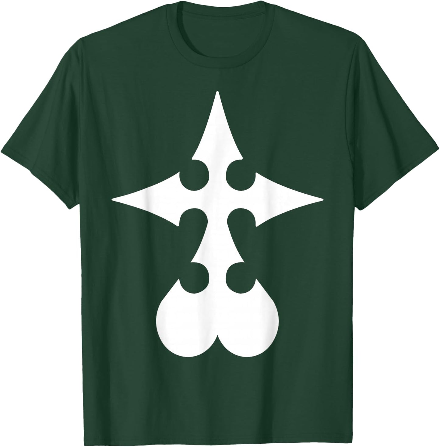 Disney Kingdom Hearts Nobody Symbol T-Shirt - T-Shirt | Forest