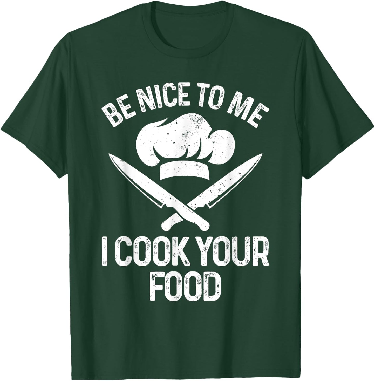 Funny Chef Design Women Cooking Culinary Cook Chef T-Shirt - T-Shirt | Forest