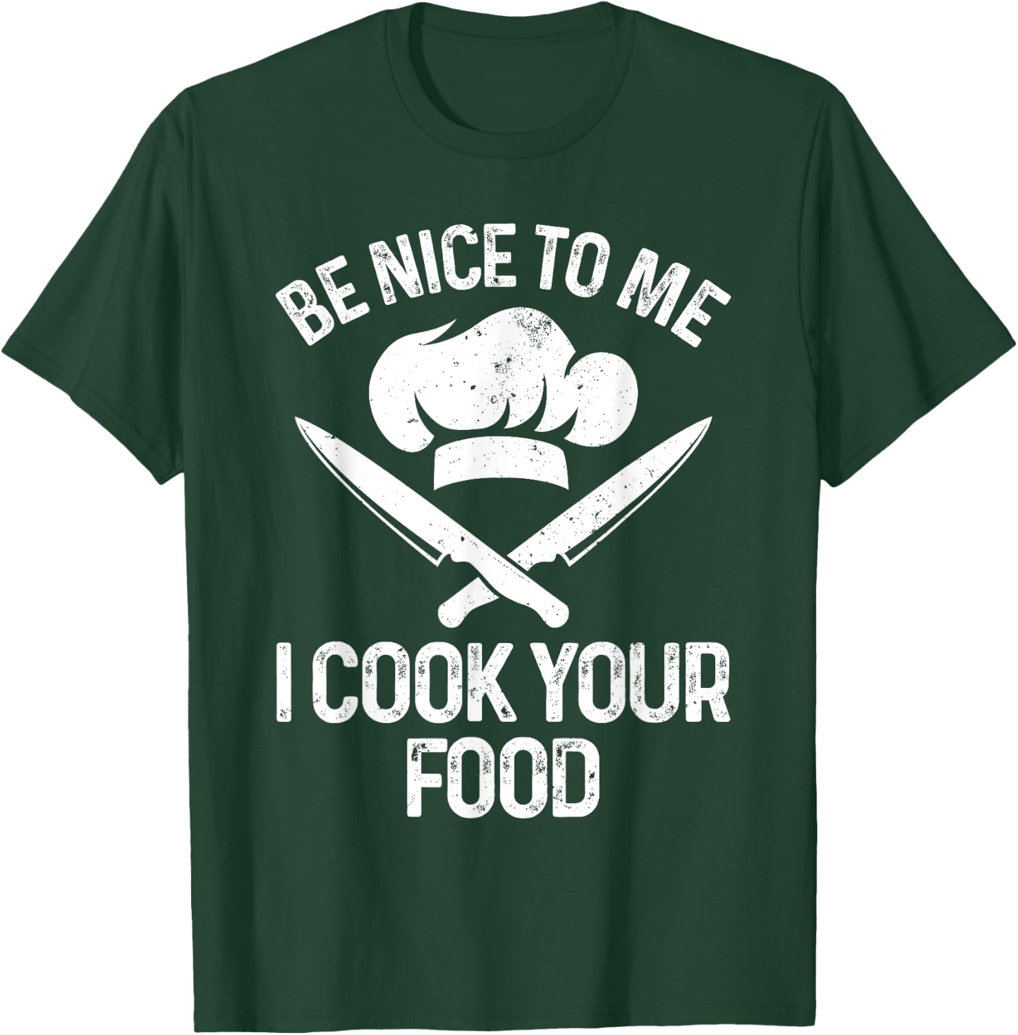 Funny Chef Design Women Cooking Culinary Cook Chef T-Shirt - T-Shirt | Forest