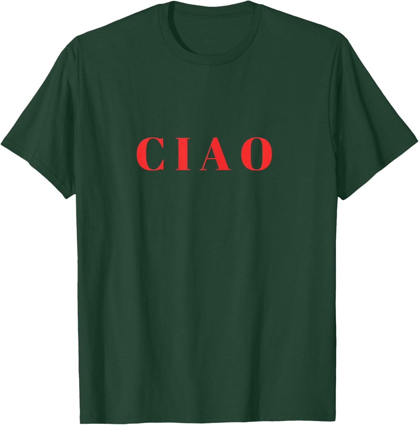 Ciao Italian T-Shirt - T-Shirt | Forest
