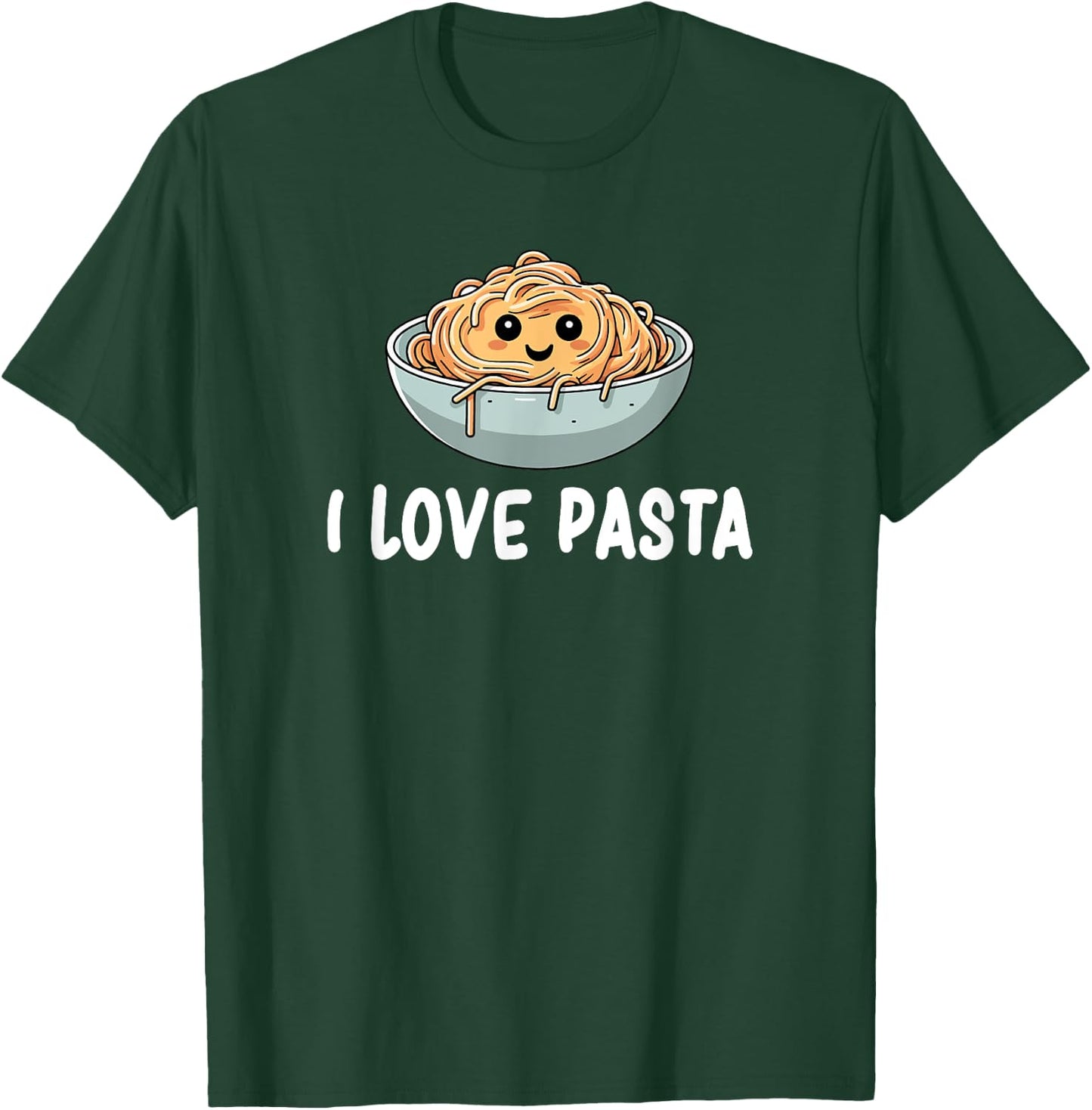 I Love Pasta T-Shirt - T-Shirt | Forest