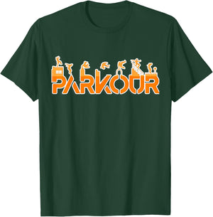 Freerunning Shirt for Parkour Runner | Parkour T-Shirt - T-Shirt | Forest