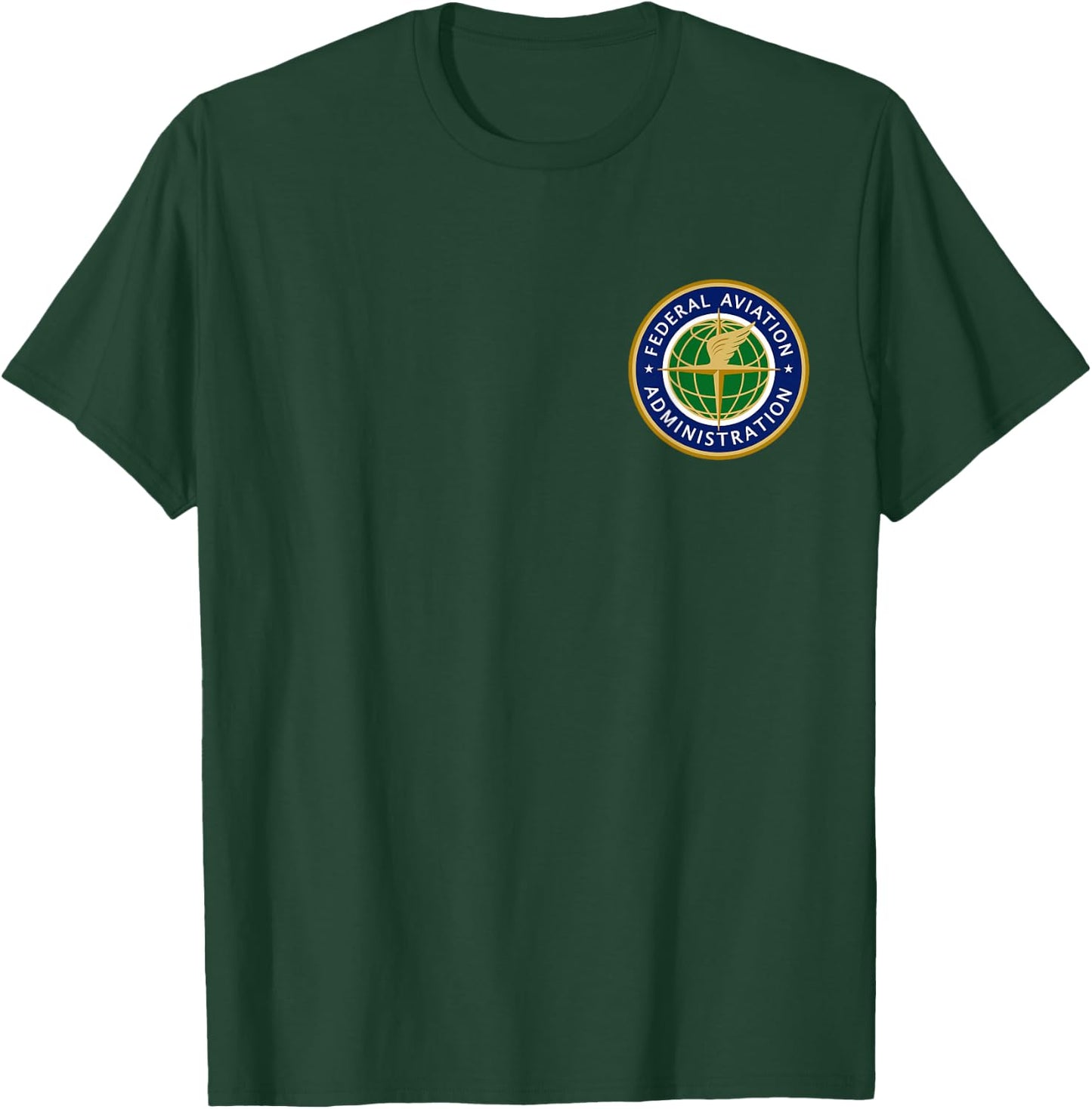 FAA Clothing & Apparel FAA Logo -Adults Black Small T-Shirt - T-Shirt | Forest