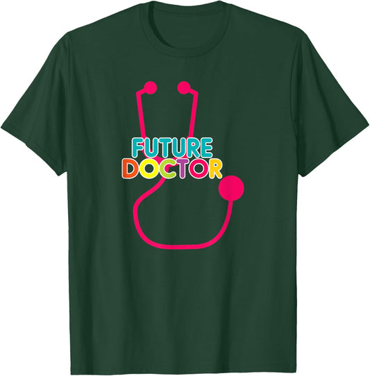 Future Doctor Stethoscope T-Shirt - T-Shirt | Forest