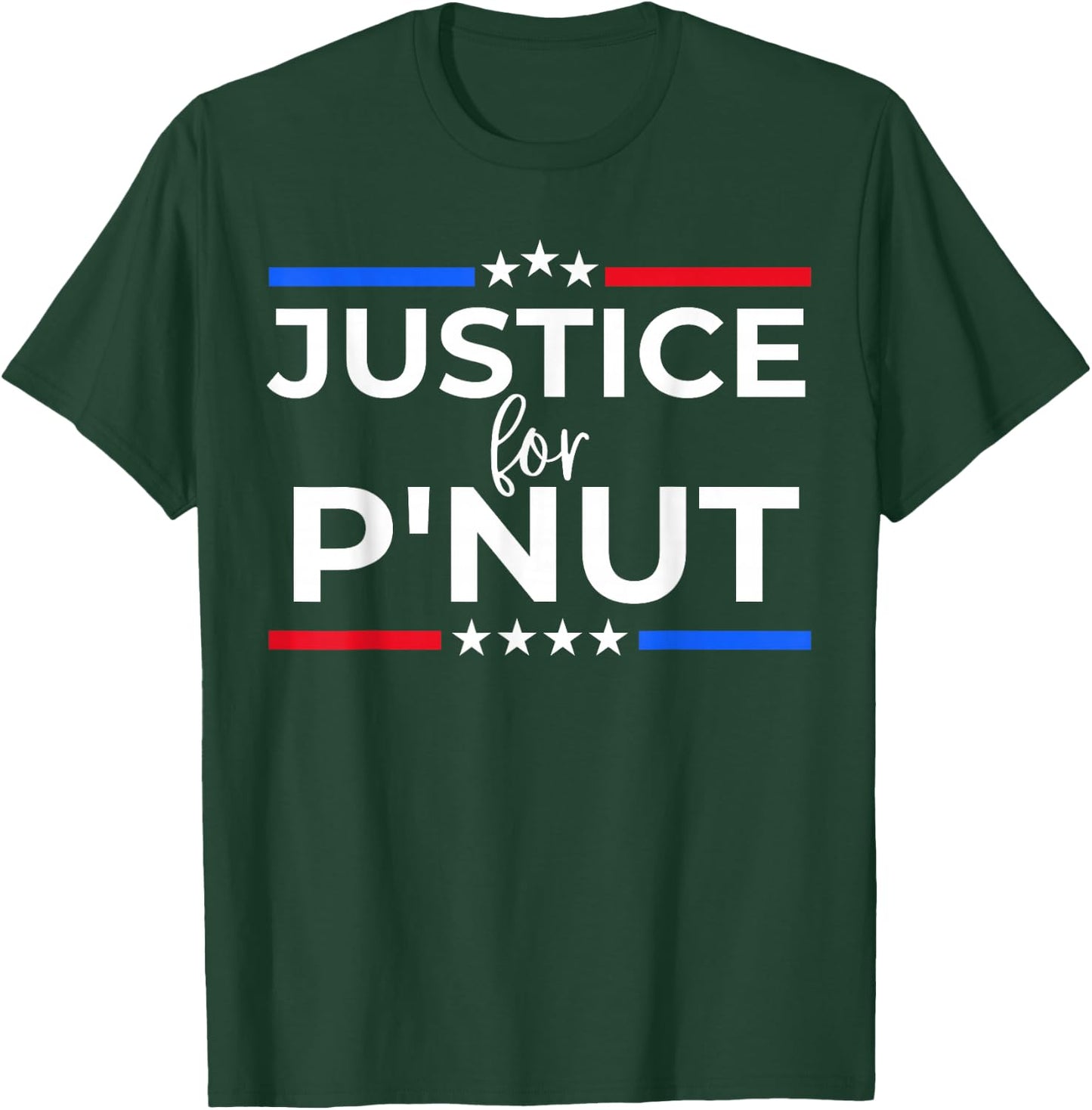 Justice For P'nut Peanut Squirrel Lovers Women and Men T-Shirt - T-Shirt | Forest