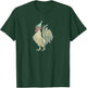 Birthday Rooster , Chicken Birthday Hat Rooster Kids T-Shirt - T-Shirt | Forest