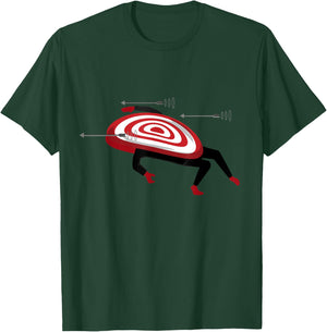 Archery Targets Bow & Arrow Funny Moving Bullseye Gift T-Shirt - T-Shirt | Forest