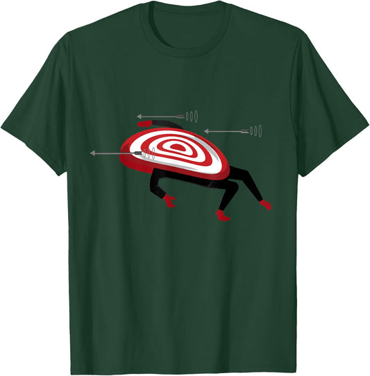 Archery Targets Bow & Arrow Funny Moving Bullseye Gift T-Shirt - T-Shirt | Forest