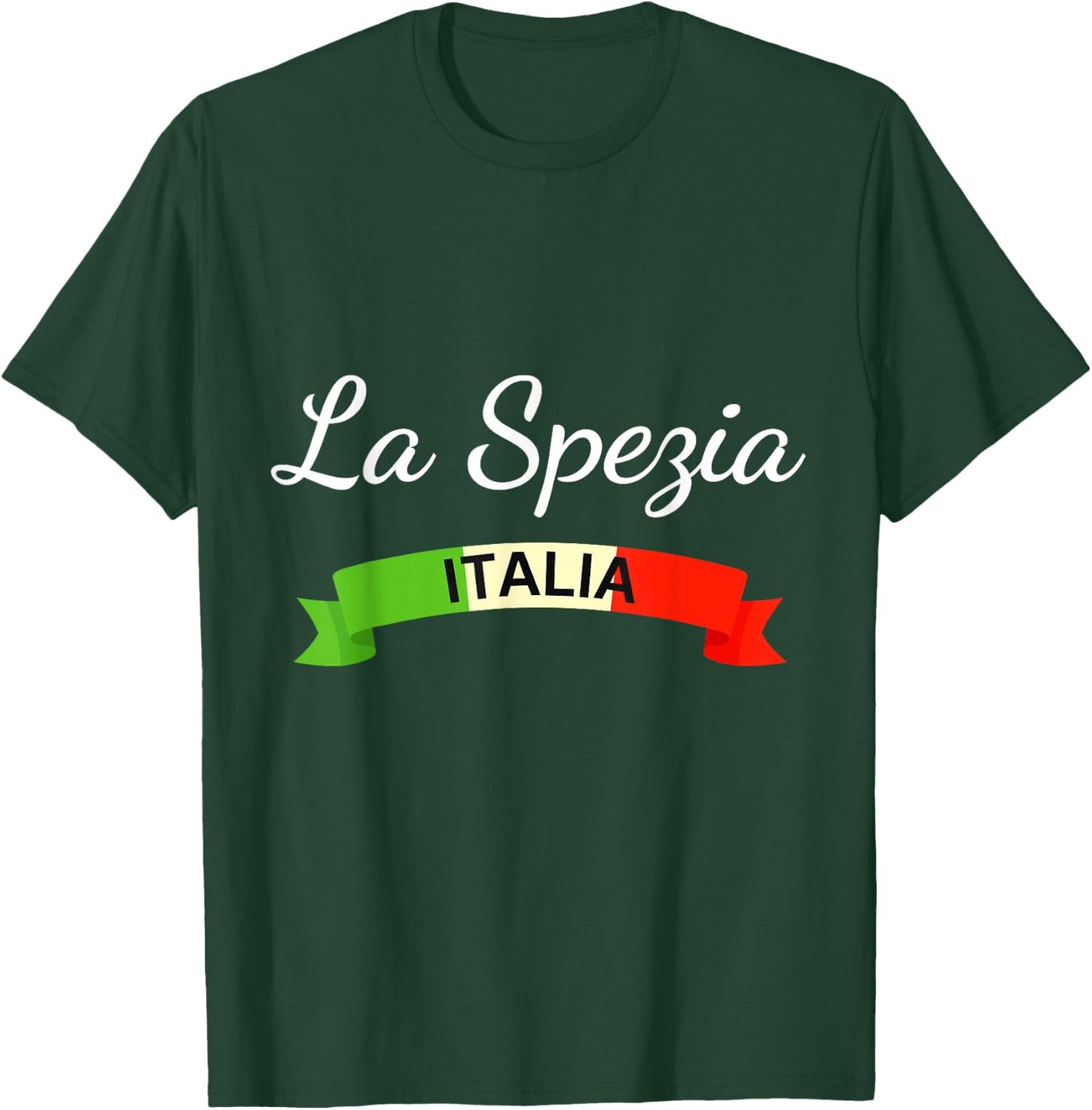 La Spezia Italy Flag Italia Souvenir Matching Italian T-Shirt - T-Shirt | Forest