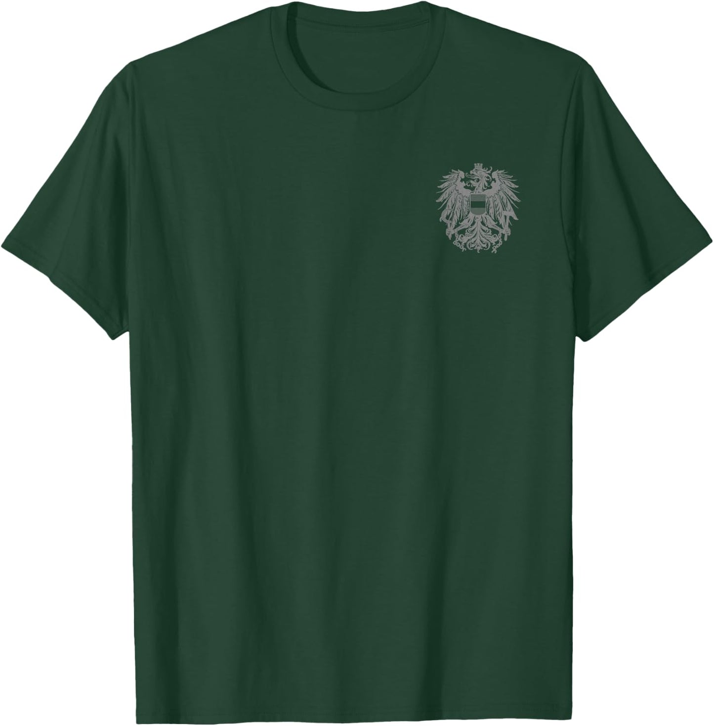 Austrian Coat of Arms Austrian Eagle Emblem Symbol Flag , black T-Shirt - T-Shirt | Forest