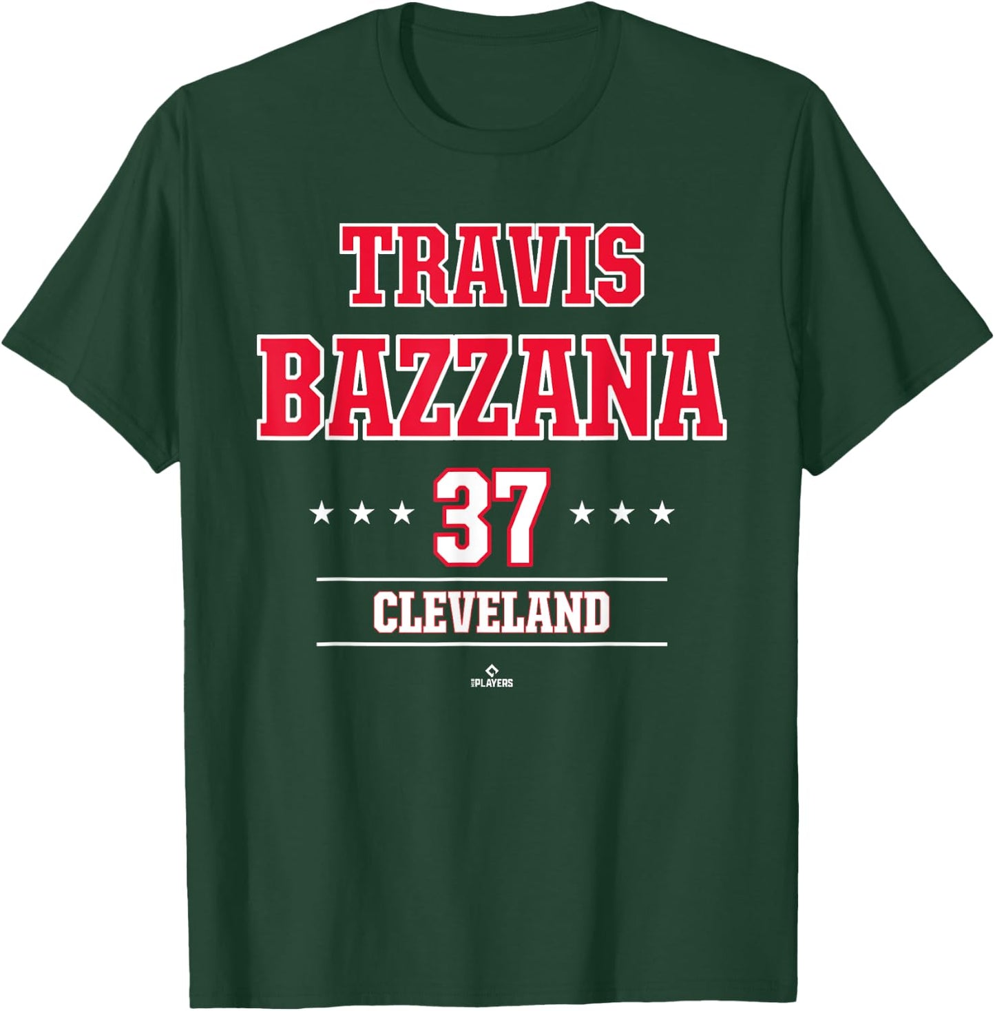 Baseball Star Travis Bazzana Cleveland MLBPA T-Shirt - T-Shirt | Forest