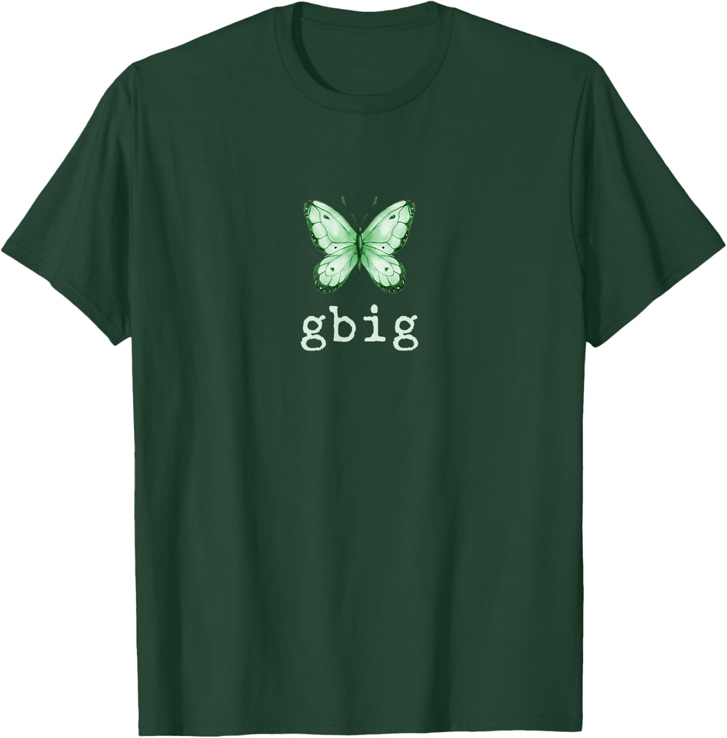 GBig Butterfly Sorority Reveal Big Little for Lil Sister T-Shirt - T-Shirt | Forest