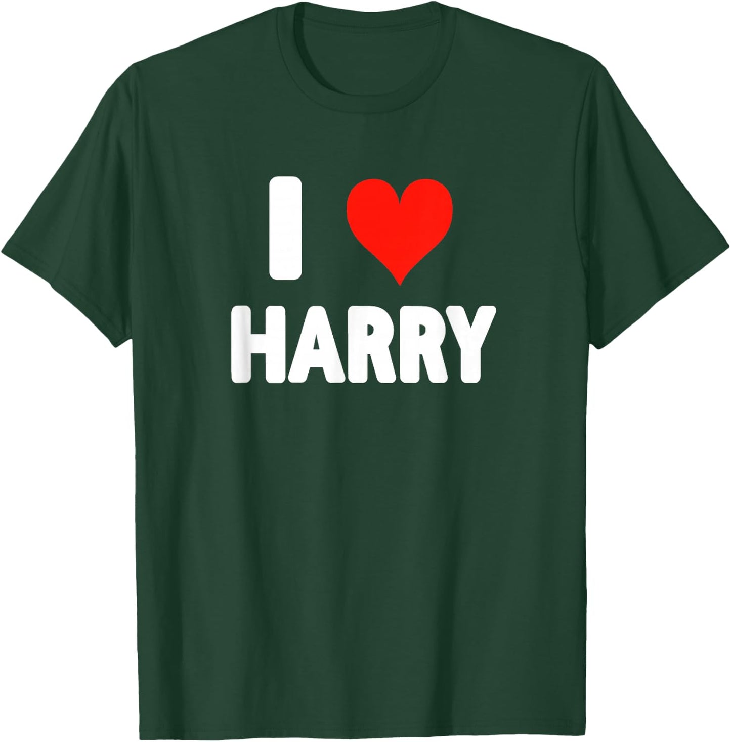 I Love Harry - Herz T-Shirt - T-Shirt | Forest