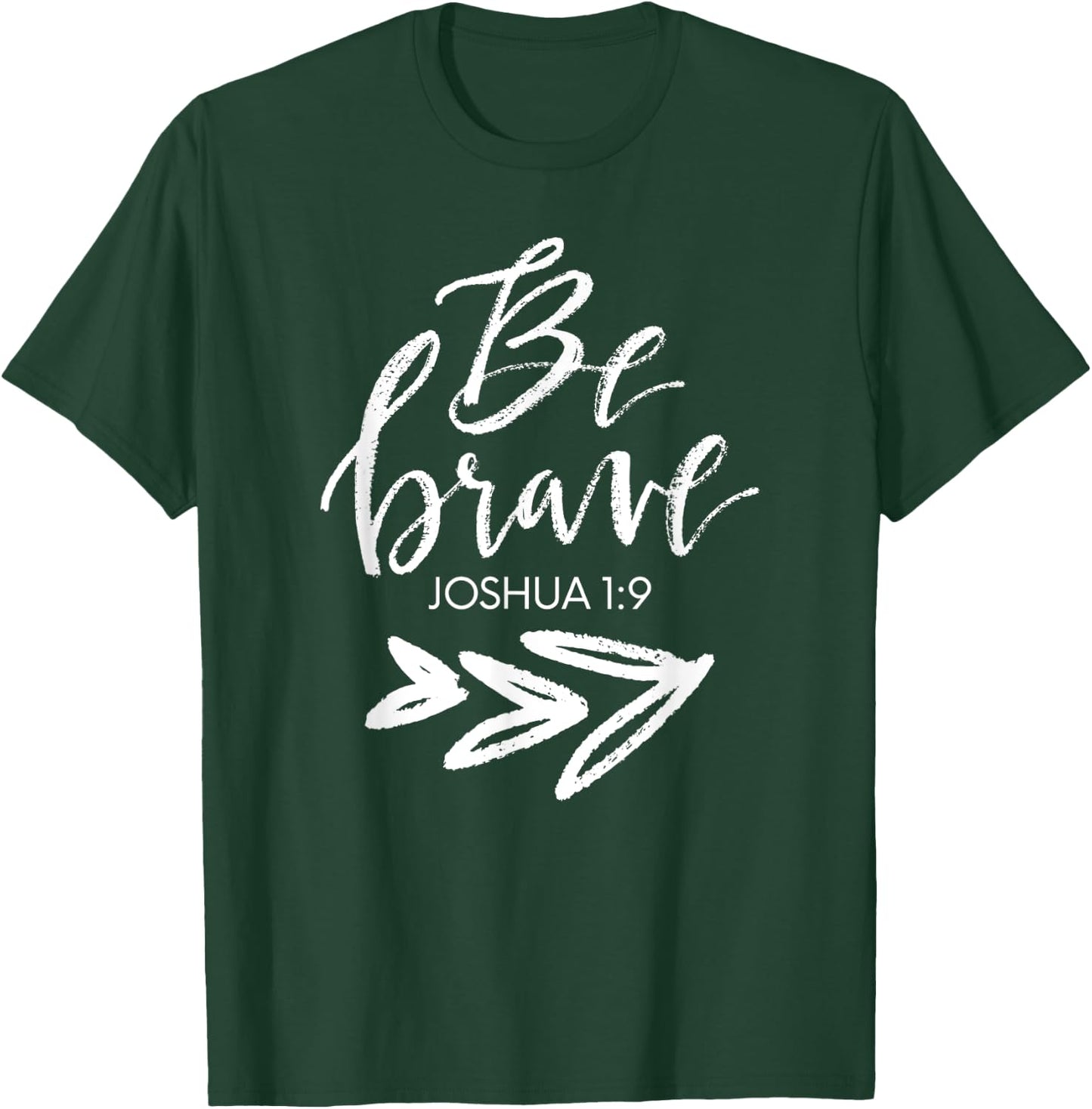 Cool Be Brave Inspirational Men Women Gift T-Shirt - T-Shirt | Forest