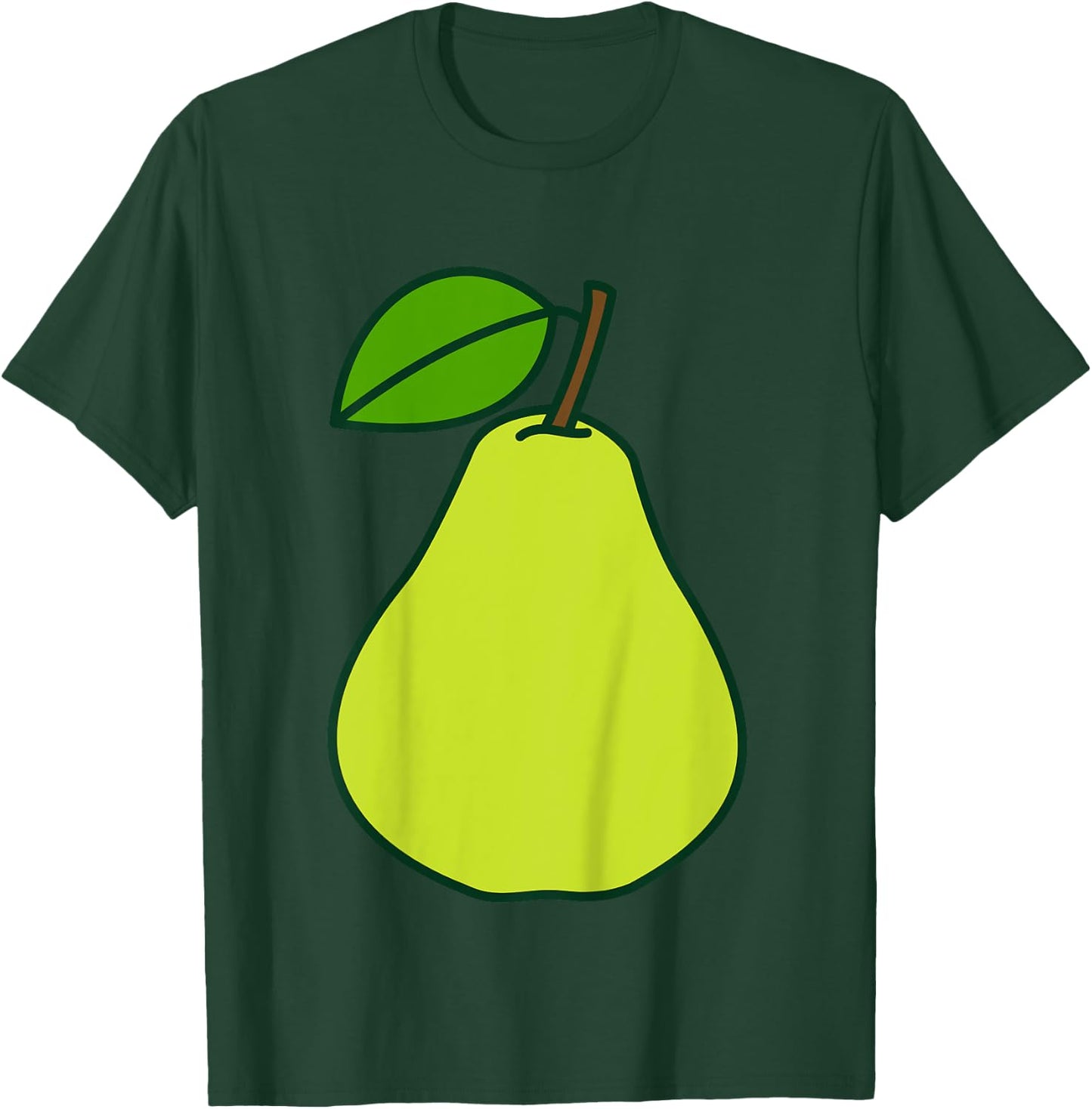 Kinder Birnen Kostüm Kinder Verkleiden Fasching Obst Karneval Birne T-Shirt - T-Shirt | Forest