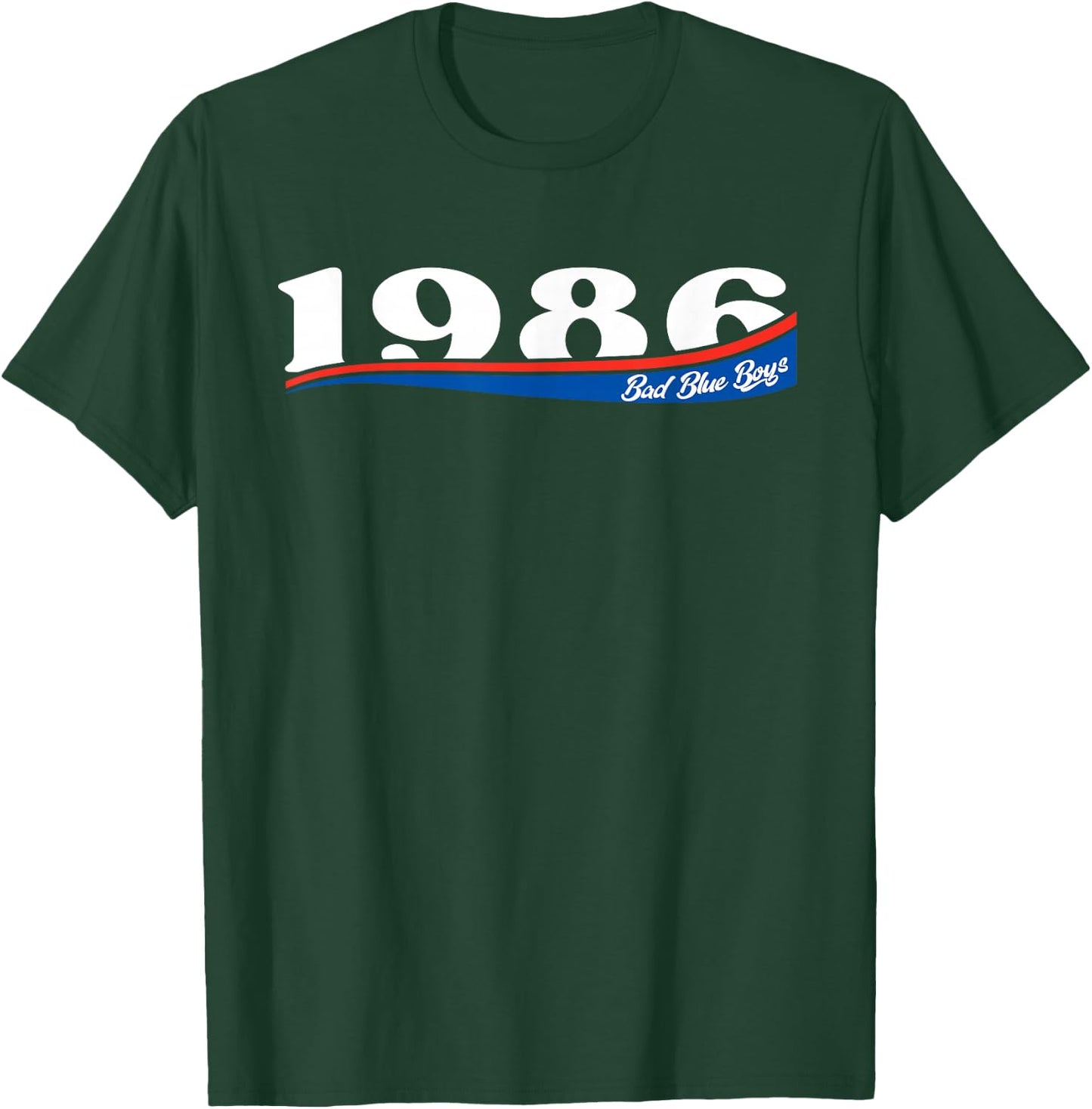 Bad Blue Boys 1986 Zagreb Ultra Kroatien Hrvatska Flagge T-Shirt - T-Shirt | Forest