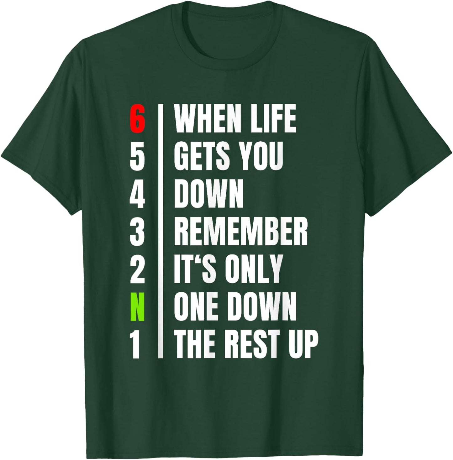 Motorbike Gears Joke | Biker Motorcycle Rider T-Shirt - T-Shirt | Forest
