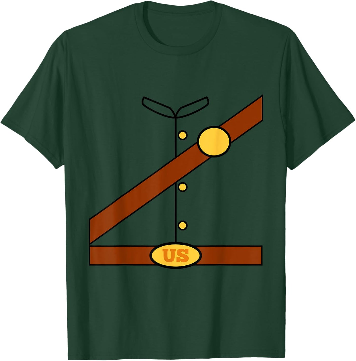 Union Soldier Costume Halloween Civil War Men Women Kids T-Shirt - T-Shirt | Forest