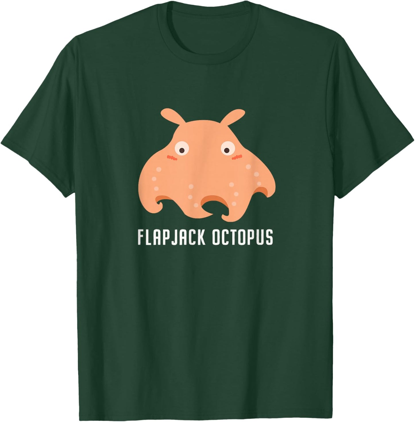 Flapjack Octopus flapjack devilfish sea animal cute funny T-Shirt - T-Shirt | Forest