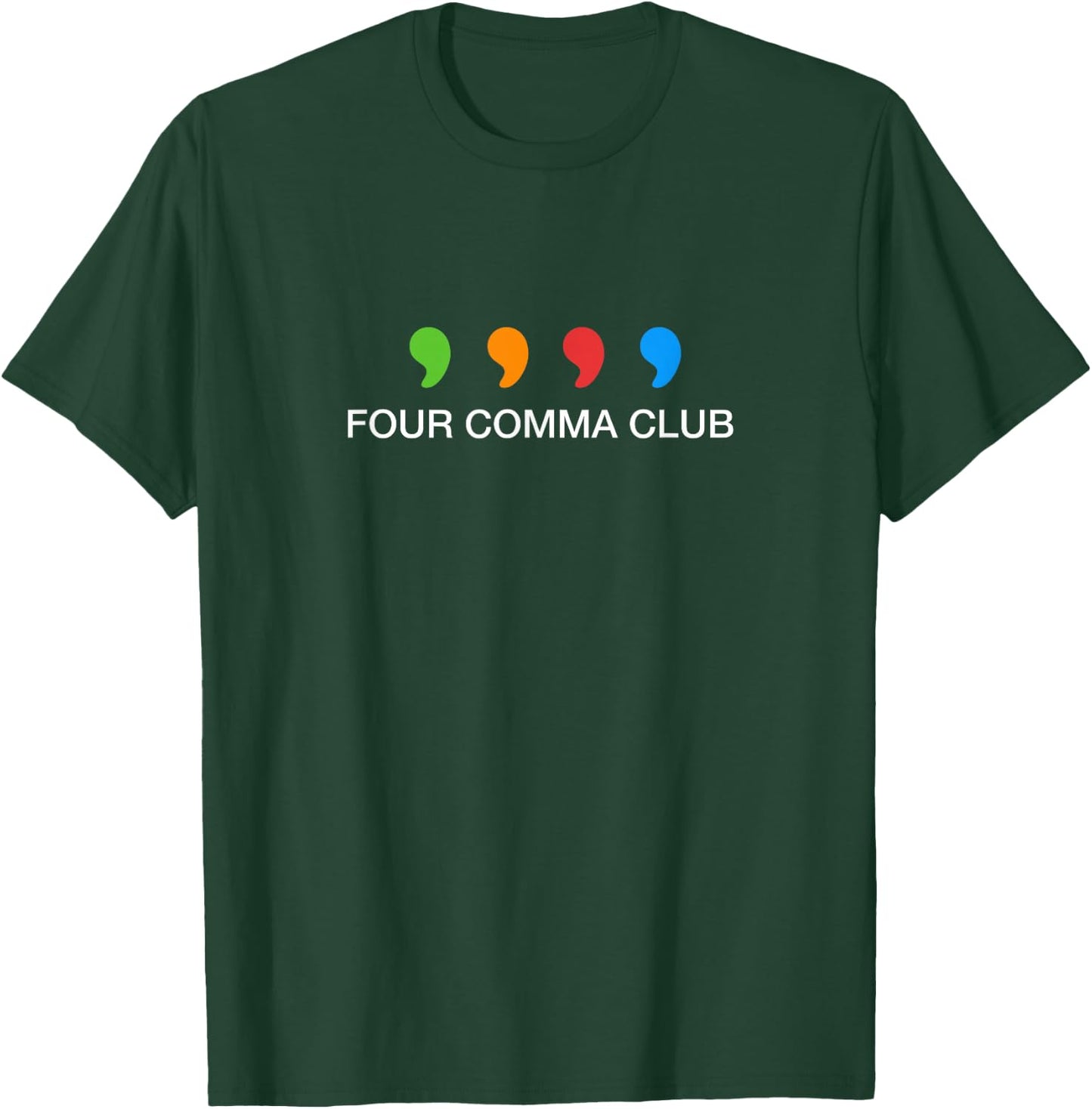 Four Comma Club One Trillion Dollar Stock Market Shirt T-Shirt - T-Shirt | Forest