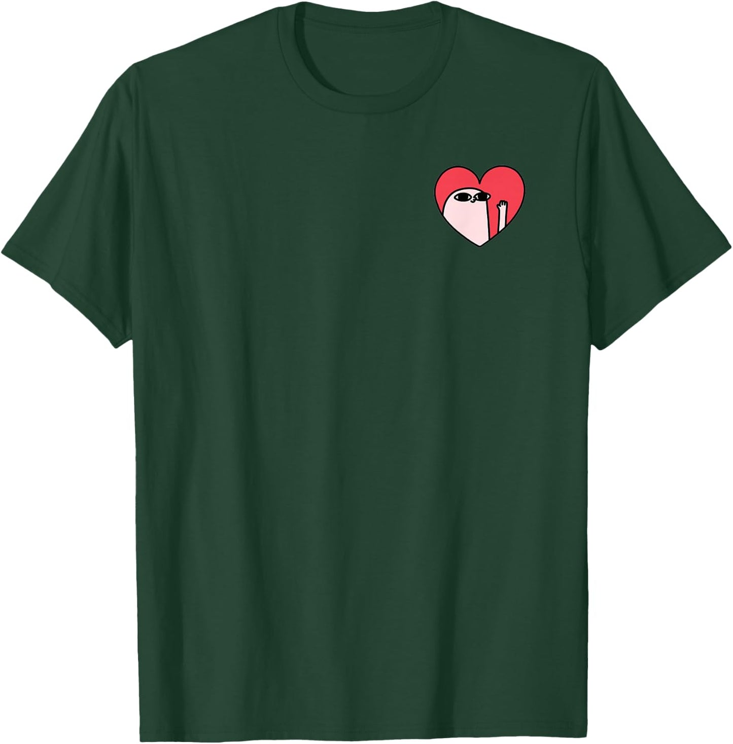 LoveYourself Ketnipz Herz- , -Erwachsene, Schwarz, S T-Shirt - T-Shirt | Forest