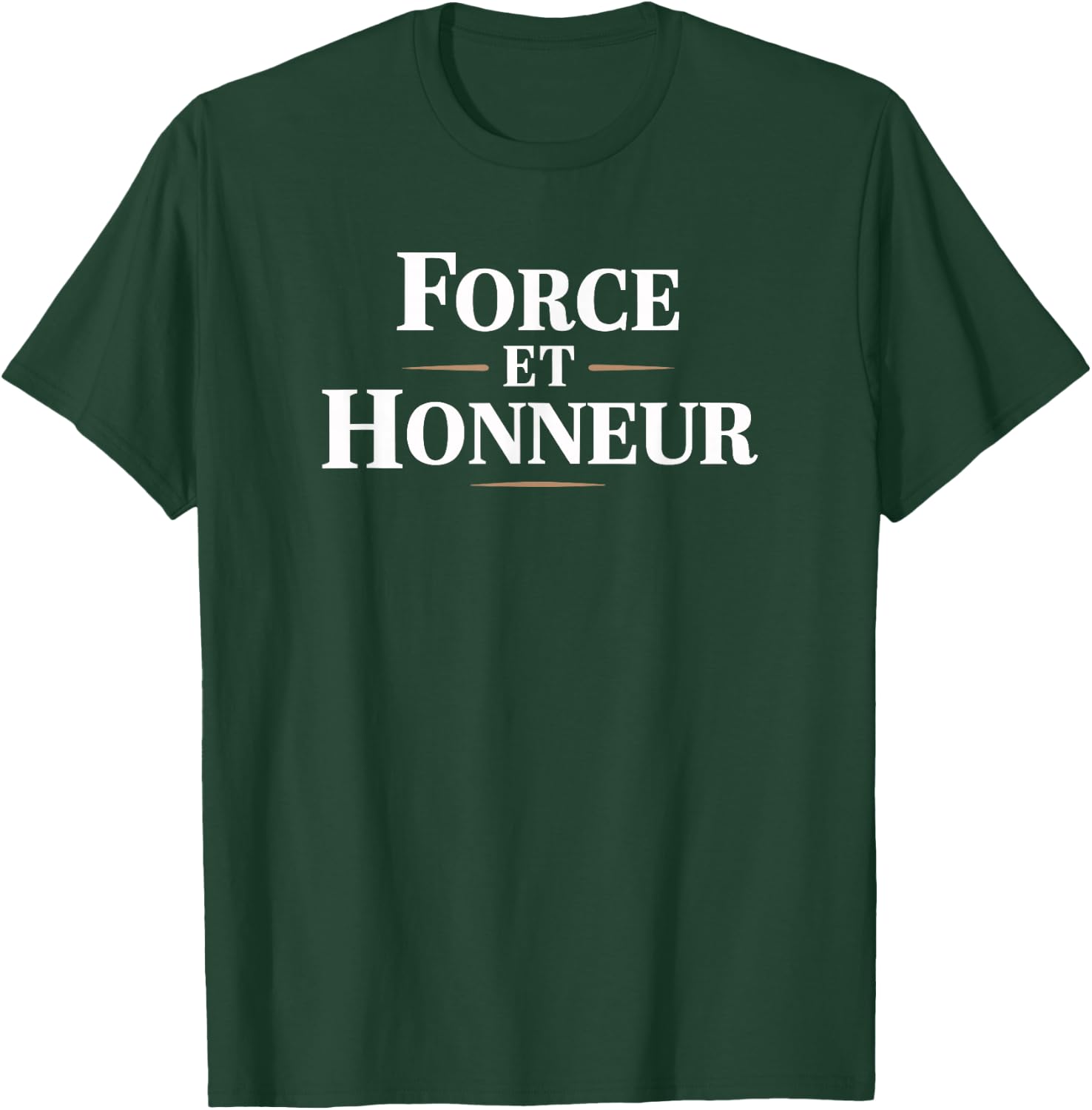 Strength and Honor , Black, S T-Shirt - T-Shirt | Forest