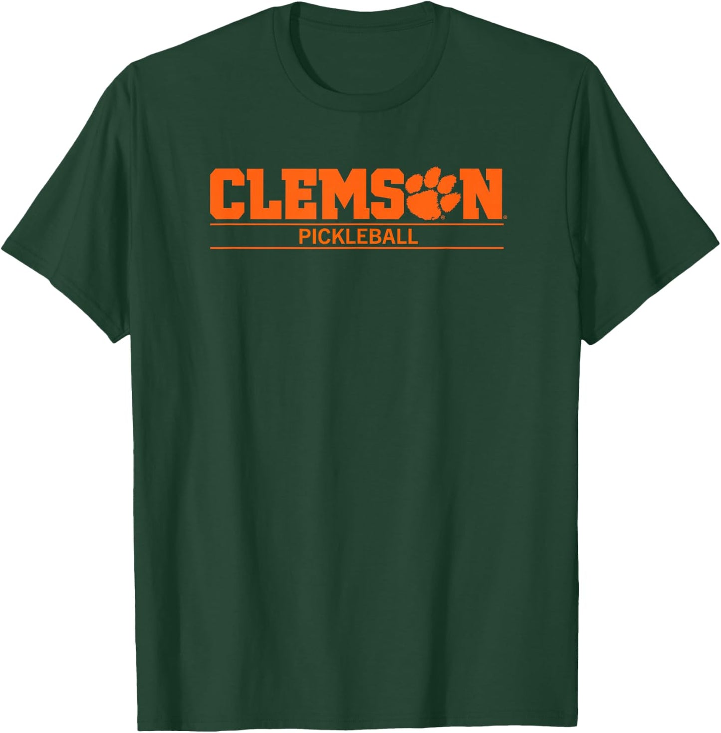 Clemson University Tigers Pickleball Paw T-Shirt - T-Shirt | Forest