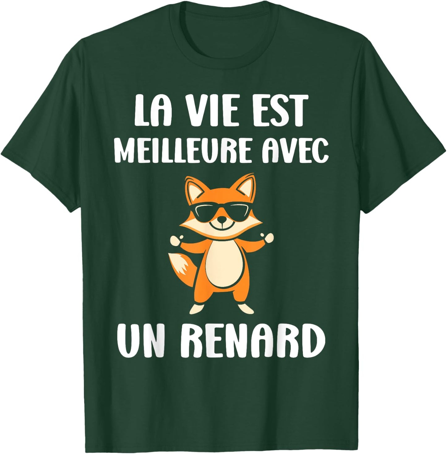 Little Cute Foxes Life Is Better With A Fox T-Shirt - T-Shirt | Forest