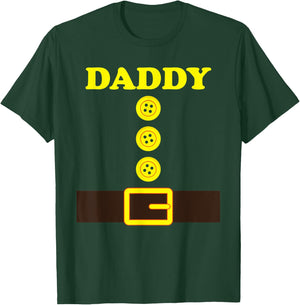 Daddy Dwarf Halloween Costume Color Daddy Dwarf Matching T-Shirt - T-Shirt | Forest