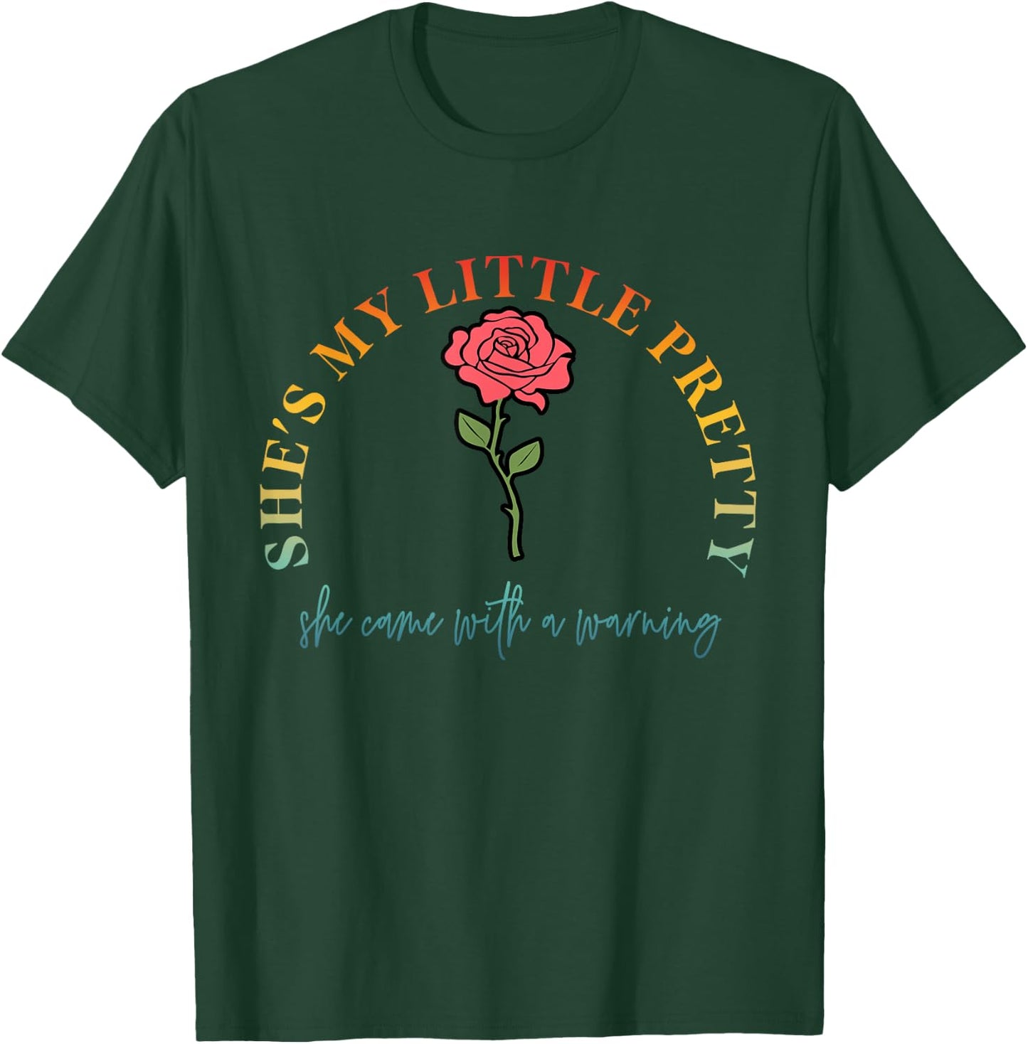 My Little Pretty Poison She Came With A Warning Vintage T-Shirt - T-Shirt | Forest
