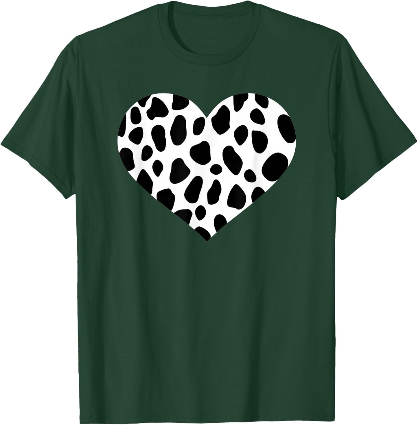 Dalmatian Heart T-Shirt - T-Shirt | Forest