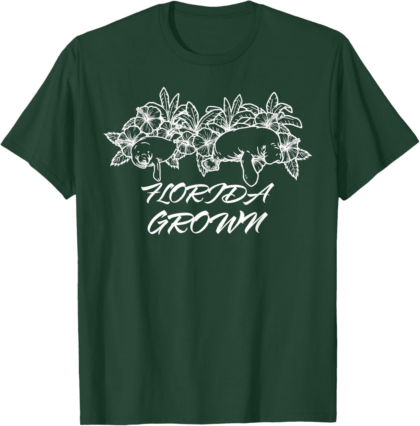 Florida Flo Grown Shirt Miami Orlando Tampa Destin Flag T-Shirt - T-Shirt | Forest
