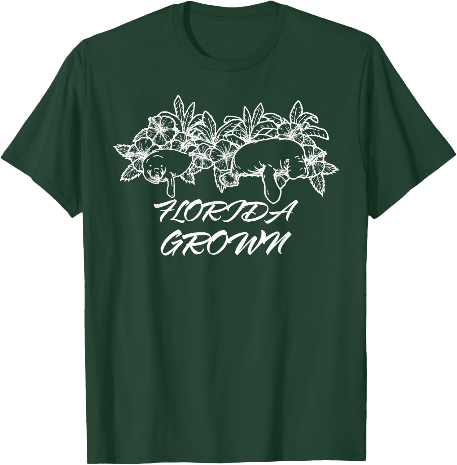 Florida Flo Grown Shirt Miami Orlando Tampa Destin Flag T-Shirt - T-Shirt | Forest