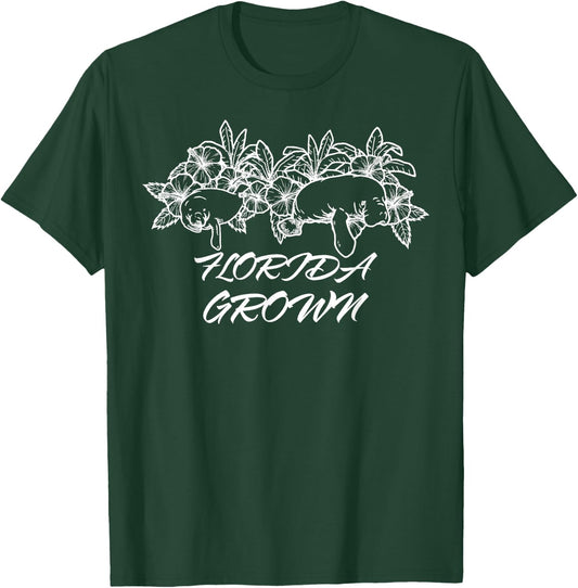 Florida Flo Grown Shirt Miami Orlando Tampa Destin Flag T-Shirt - T-Shirt | Forest